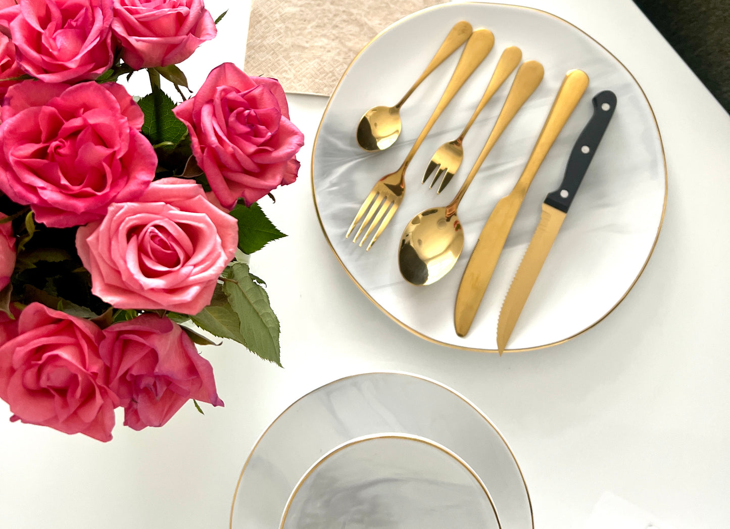 HAYAL Besteckset GOLD 12 Personen