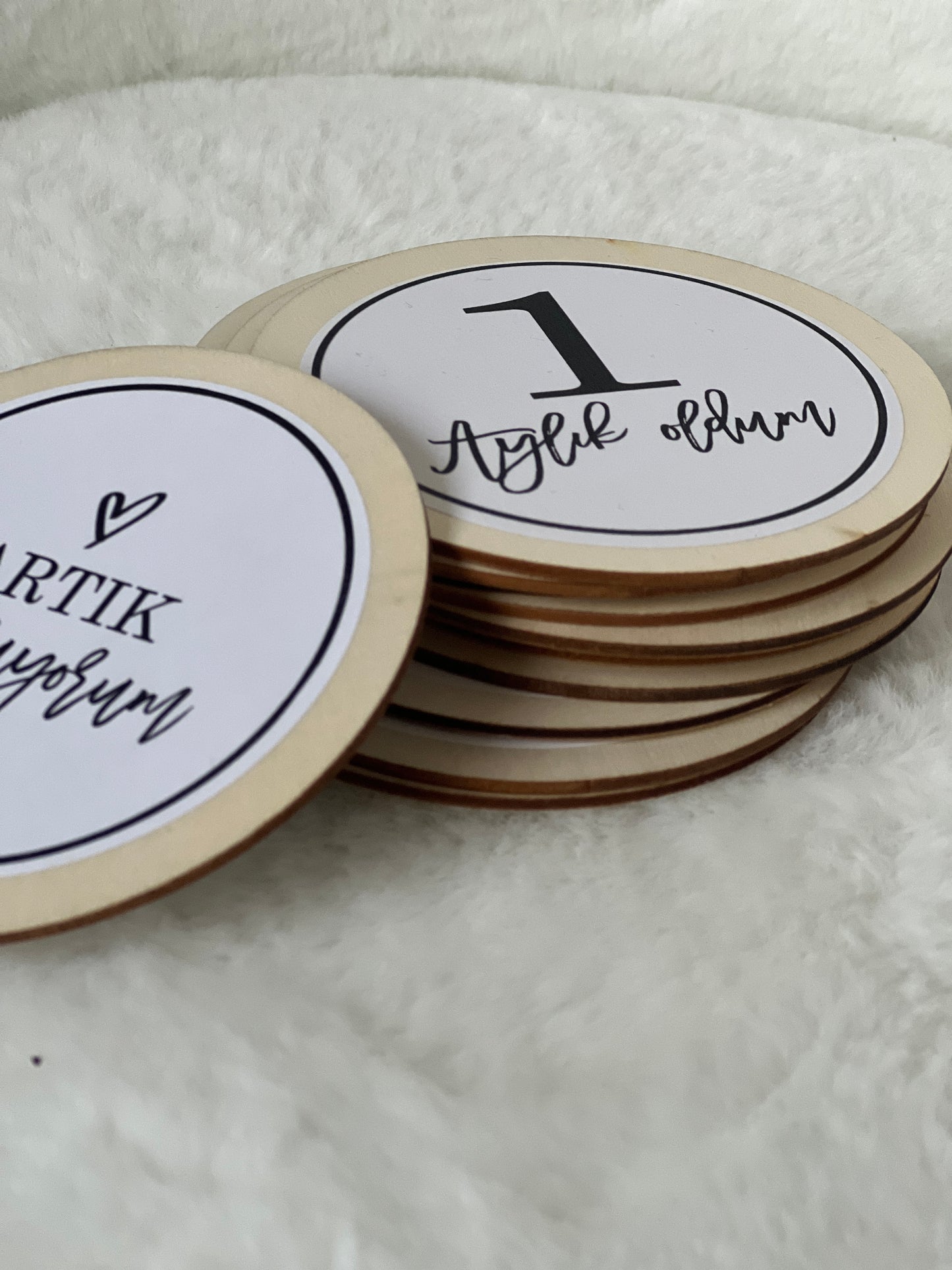 Baby Set- Baby Planner-Album- Meilensteinkarten