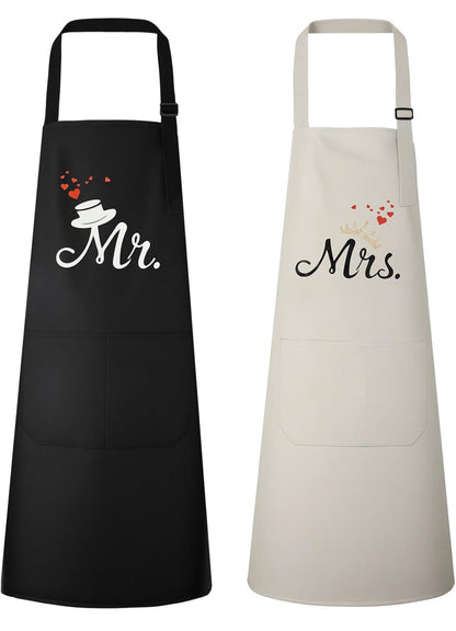 Kochschürzen Mr. & Mrs - Mutfak Önlükleri