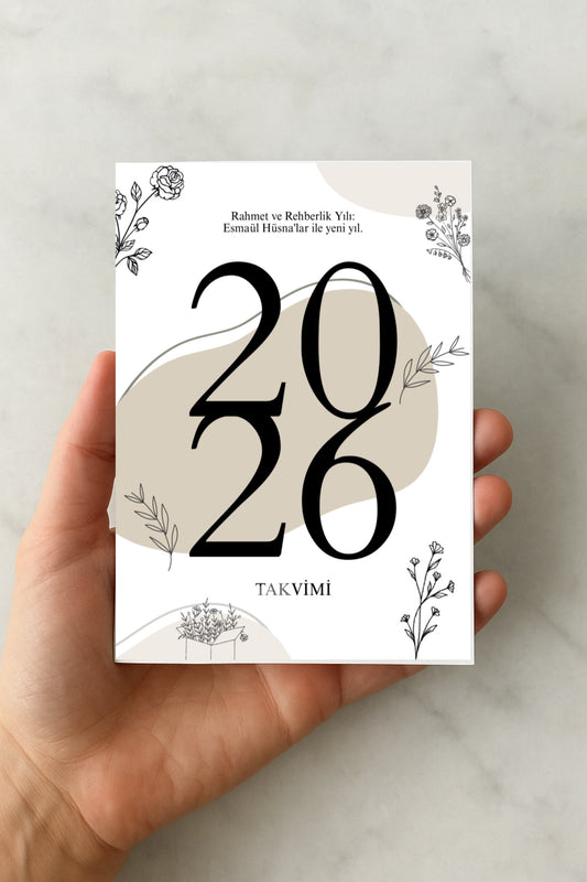 Taschenkalender - Defter Takvimi 2026 A5