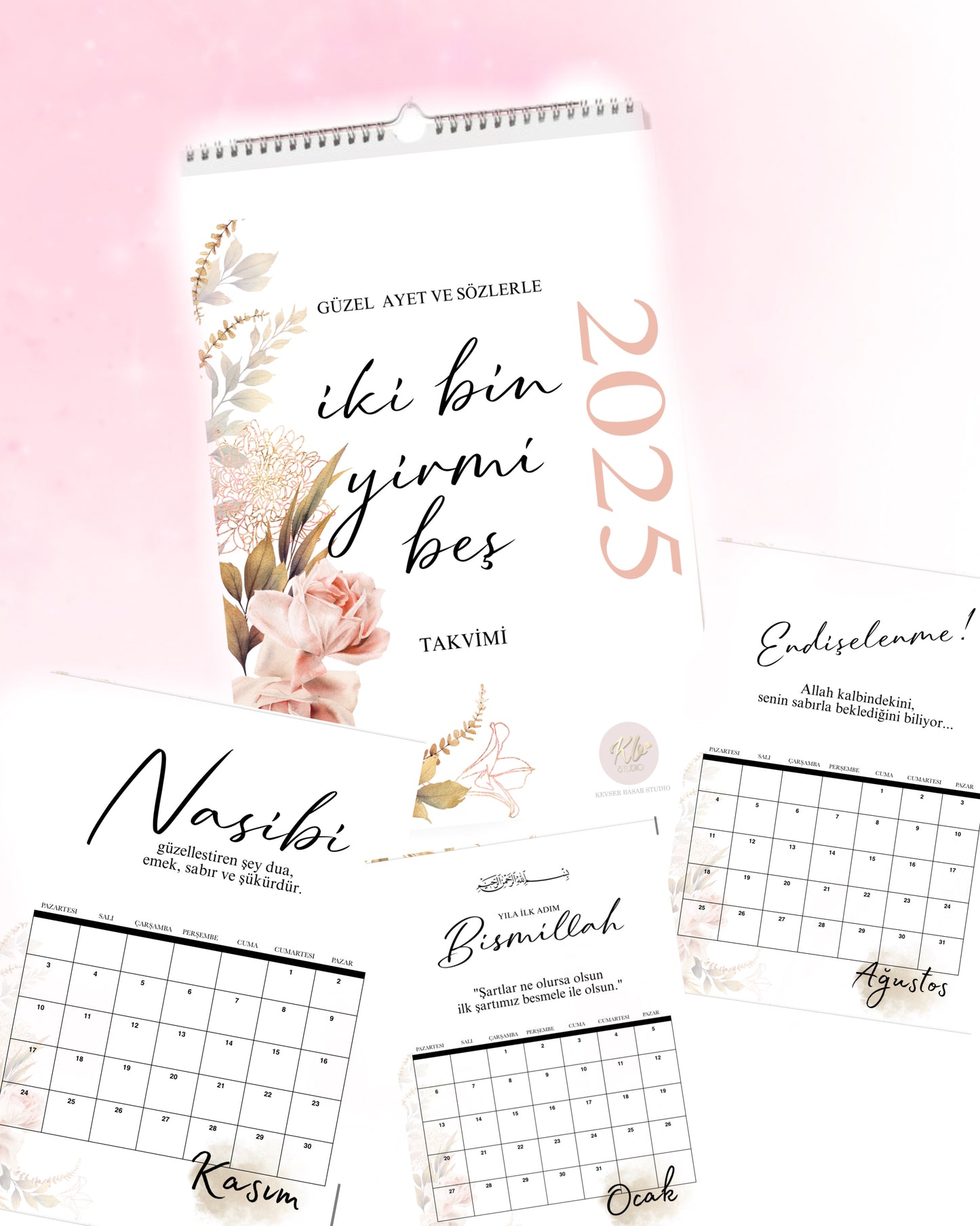 NEW Takvim- Wandkalender 2025