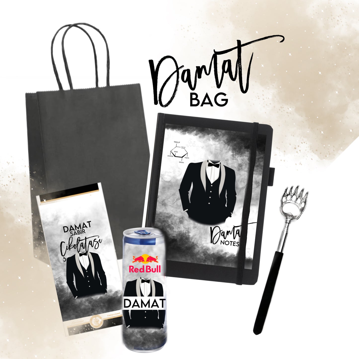 DAMAT BAG- Hediyelik 4lü Set