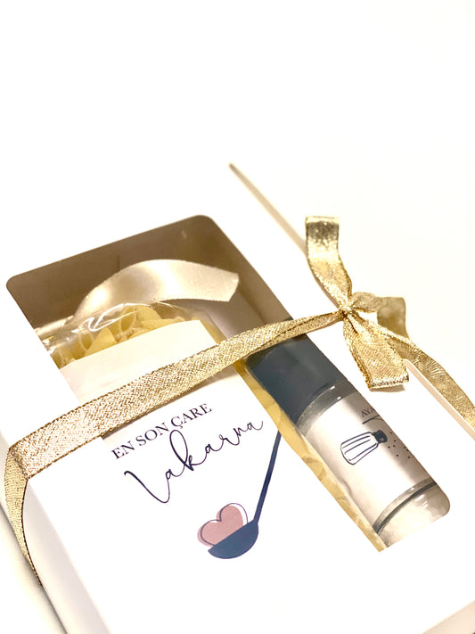 Geschenkbox- Tarif Kitap, Makarna, Tuz ....