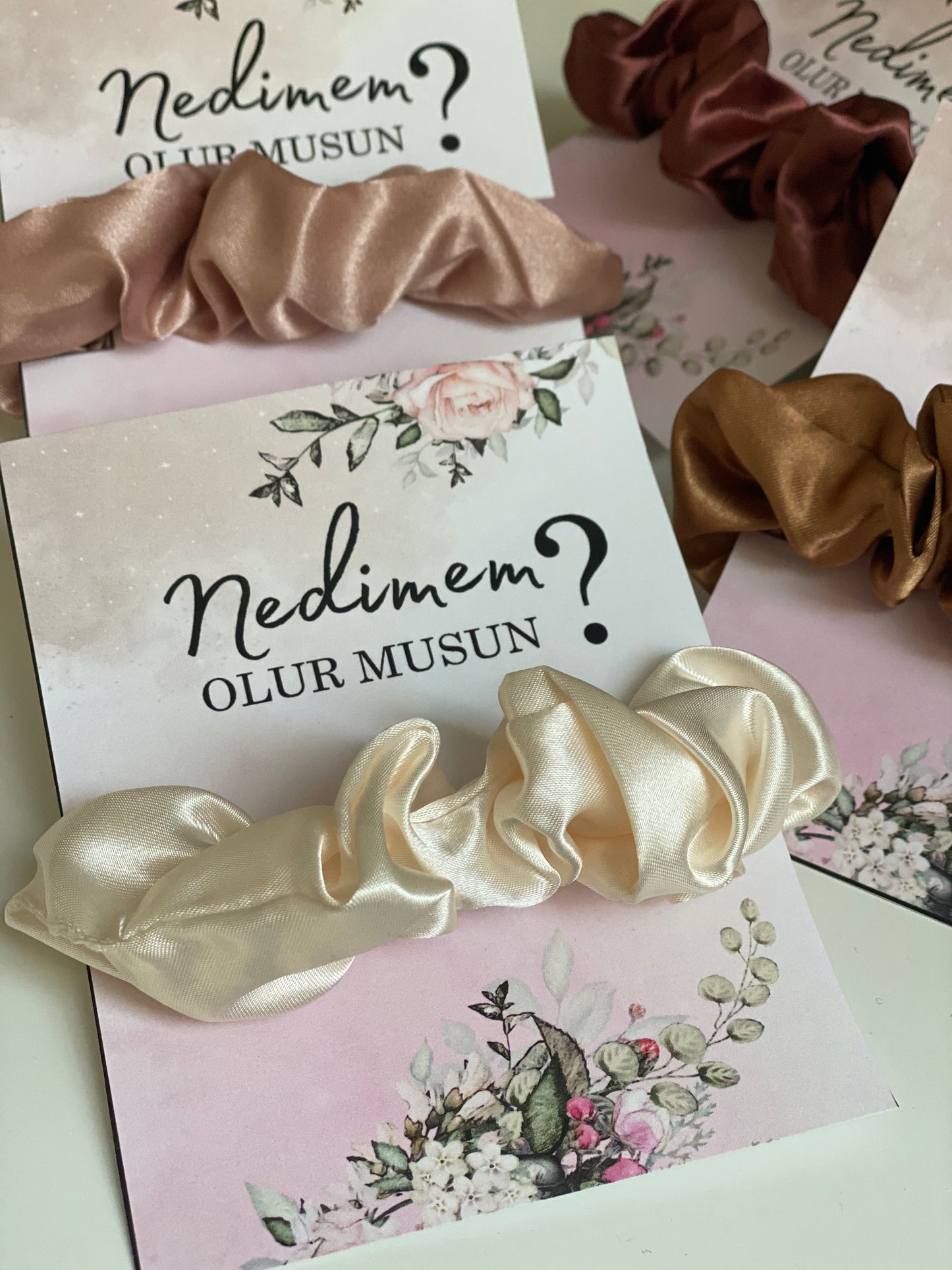 Nedime Hediyesi - Bridesmaid - Nedimem olur musun? 6er Set