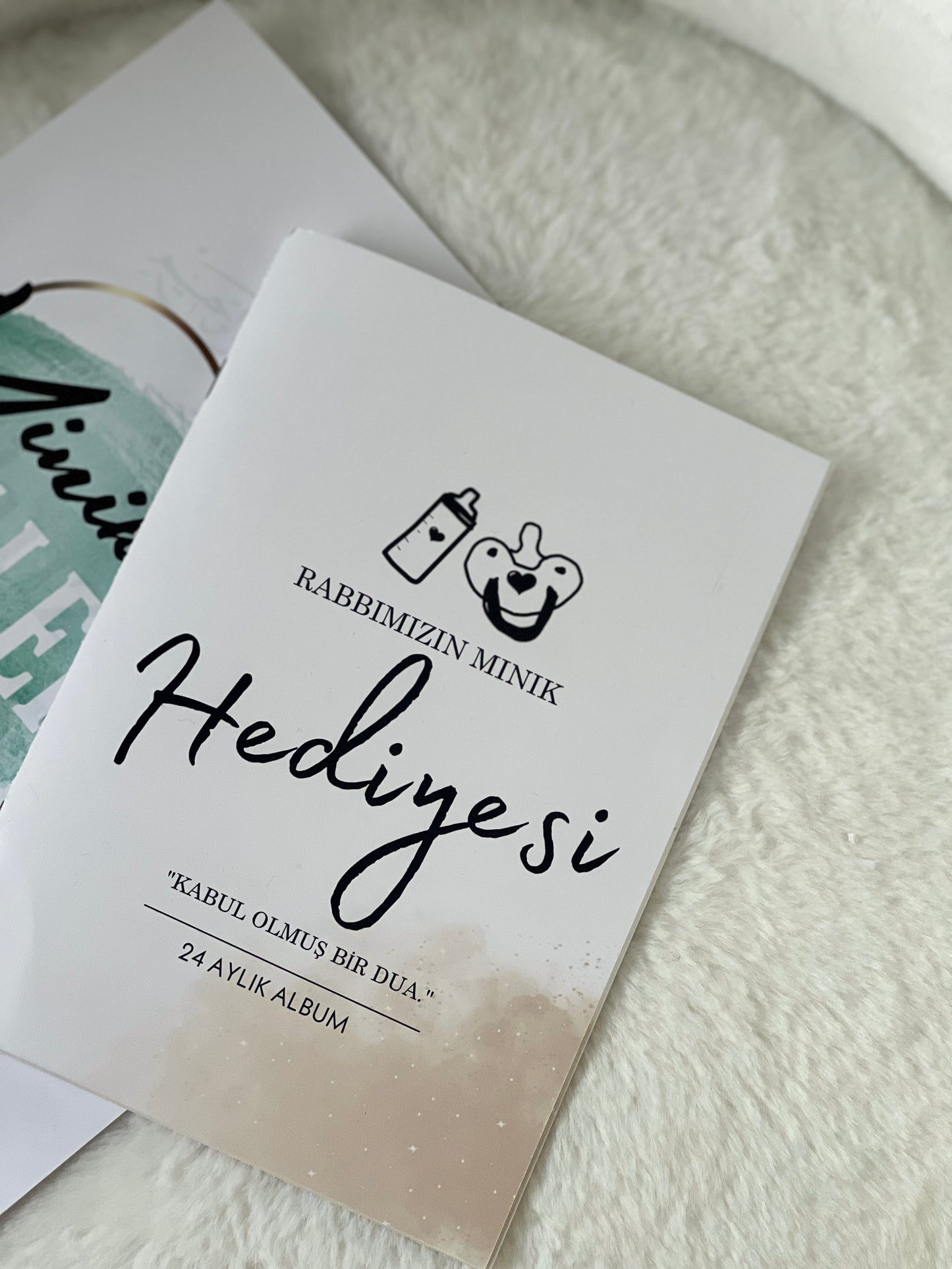 Baby Set- Baby Planner-Album- Meilensteinkarten