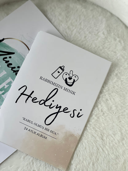 Baby Set- Baby Planner-Album- Meilensteinkarten